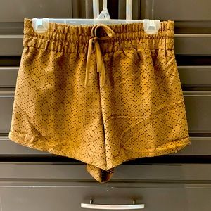 She+Sky shorts, small.cotton/polyester, very soft (almost velvet feeling).